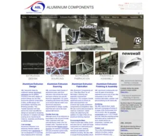 Ablcomponents.co.uk(Aluminium Extrusions) Screenshot