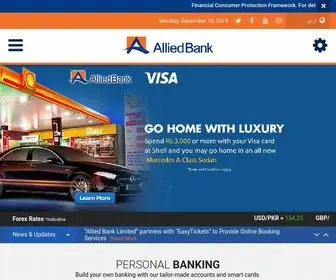 ABL.com(Allied Bank Limited) Screenshot