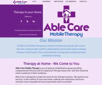 Ablecaretherapy.com(Ablecaretherapy) Screenshot