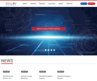 Ablecom.com(ABLECOM 大訊科技) Screenshot