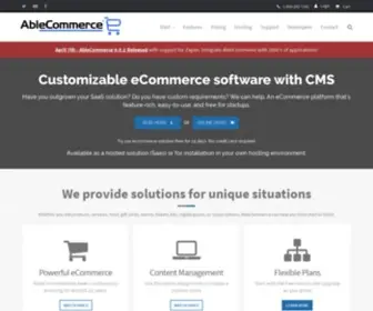 Ablecommerce.com(Asp.Net Shopping Cart) Screenshot