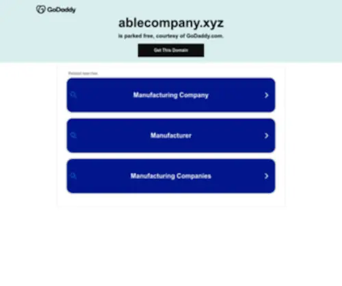 Ablecompany.xyz(Ablecompany) Screenshot