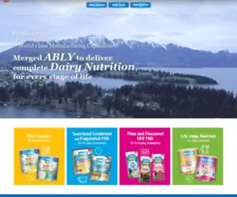 Abledairies.com(Able Dairies) Screenshot