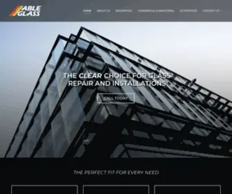 Ableglass.net(Serving Conroe) Screenshot