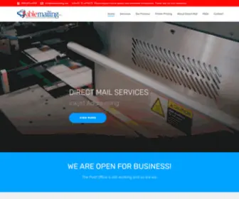 Ablemailing.net(Direct Mail & Fulfillment Services) Screenshot