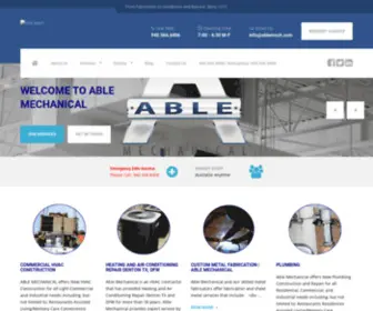 Ablemech.com(Able Mech) Screenshot