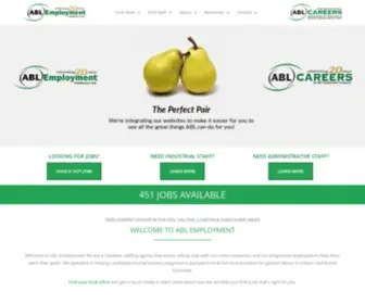 Ablemployment.com(ABL Employment) Screenshot