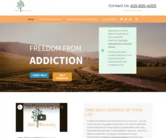 Ablerecovery.net(Drug Addiction Rehab Center in Oklahoma City) Screenshot