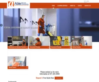 Ableservice.com(Able Service) Screenshot