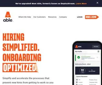 Ableteams.com(Candidate Experience & Onboarding Automation) Screenshot