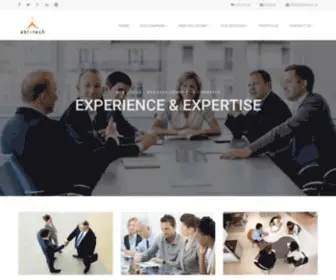 Abletech.in(Web development company) Screenshot