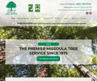 Abletreeservice.com(Able Tree Service) Screenshot