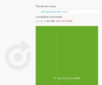Abloggingbride.com(Abloggingbride) Screenshot