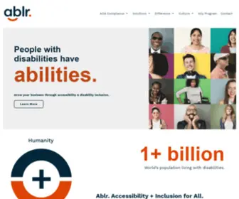 ABLR360.com(Inclusion for All) Screenshot