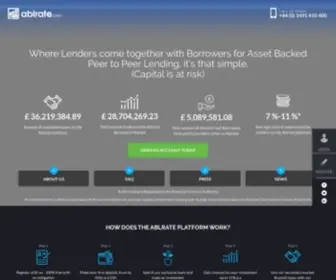 Ablrate.com(P2P Lending) Screenshot