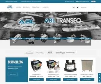 Abltransfo.com(Fabricant transformateur) Screenshot