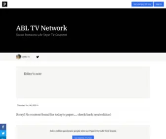 Abltvnetwork.com(ABL TV Network) Screenshot