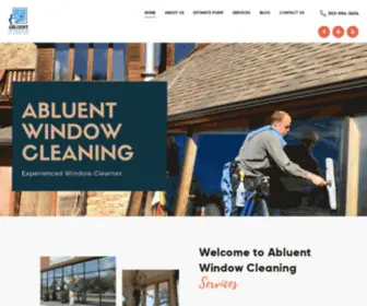 Abluentltdwindowcleaning.com(Abluent Window Cleaning) Screenshot