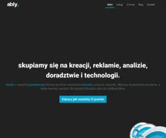Ably.pl(Agencja interaktywna) Screenshot