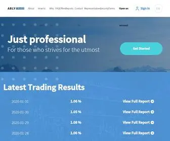 Ablytrade.com(Ewan Sharp) Screenshot