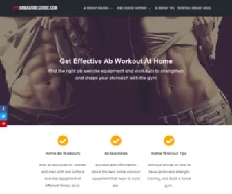 Abmachinesguide.com(Best Ab Machines & Workouts for Home That Work) Screenshot