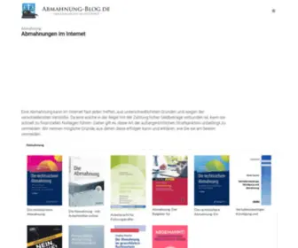 Abmahnung-Blog.de(Abmahnungen im Internet) Screenshot