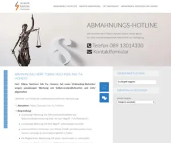 Abmahnungs-Ticker.de(Aktuelle Abmahnungen) Screenshot