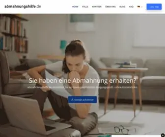 Abmahnungshilfe.de(Wir helfen schnell und sofort) Screenshot