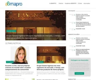 Abmapro.org.br(Associação Brasileira de Marcas Próprias e Terceirização) Screenshot