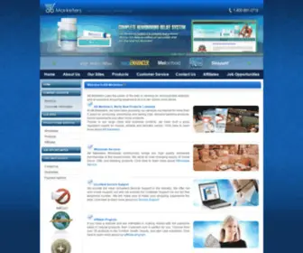 Abmarketers.com(The Most Reliable and Convenient Online Merchant Company) Screenshot