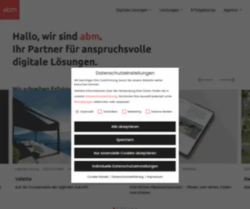 ABM.at(Werbeagentur Traun) Screenshot