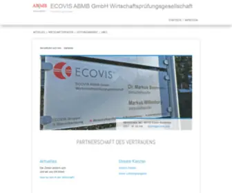 ABMB-Audit.com(Herzlich willkommen) Screenshot