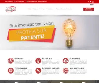 Abmmarcas.com.br(Marcas e Patentes) Screenshot