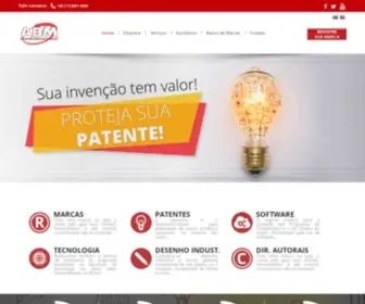 Abmmarcas.com(Marcas e Patentes) Screenshot