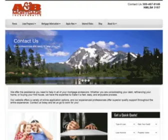 Abmortgage.com(Finding the right mortgage) Screenshot