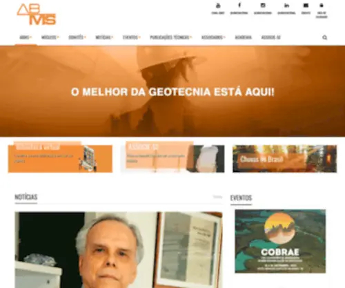 ABMS.com.br(ABMS) Screenshot