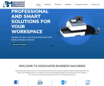 ABMSF.com(Associated Business Machines) Screenshot