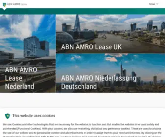 Abnamrolease.com(ABN AMRO Lease) Screenshot