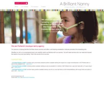 Abnanny.com(A Brilliant Nanny) Screenshot