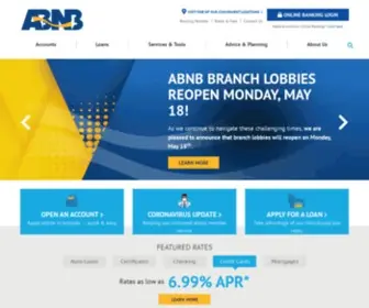 Abnbfcu.org(ABNB Home) Screenshot