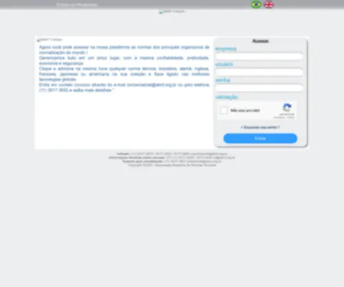 Abntcolecao.com.br(Coleção) Screenshot