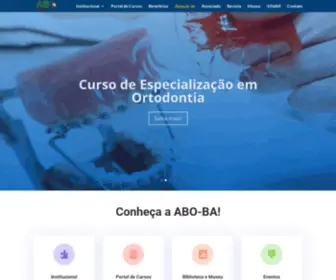 Abo-BA.org.br(Associação Brasileira de Odontologia Seção Bahia) Screenshot