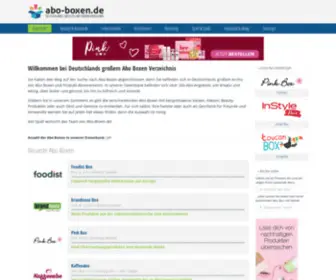 Abo-Boxen.de(Deutschlands) Screenshot