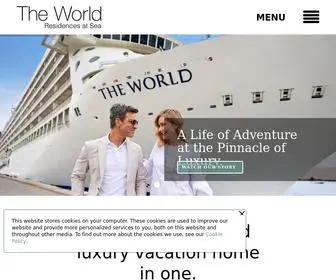 Aboardtheworld.com(The World) Screenshot