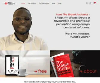 Abobarin.com(The Brand Architect) Screenshot