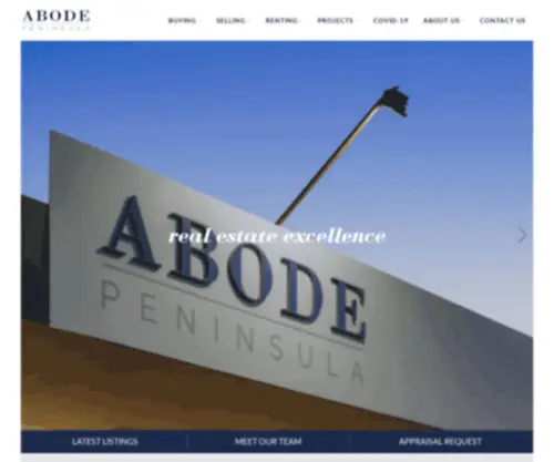 Abodemtmartha.com.au(Abode Peninsula) Screenshot