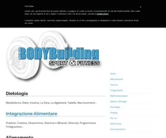 Abodybuilding.com(Body Building Italia Sport e Fitness) Screenshot