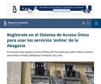 Abogacia.es(Abogacía Española) Screenshot