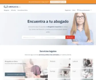 Abogacia.mx(Abogados) Screenshot