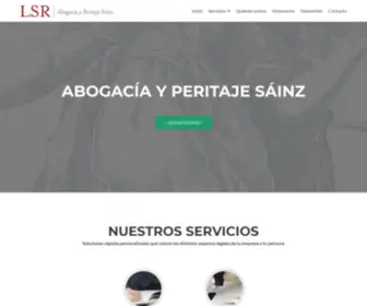 Abogaciayperitaje.com(Laura Sáinz Rodríguez) Screenshot